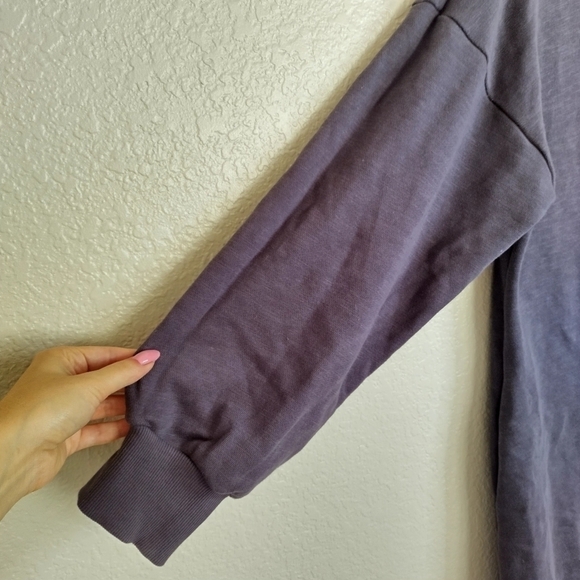 NWT Sweaty Betty One and Done Sweat Dress Gray Oversized Mock Neck sz 8-10 - Picture 8 of 11